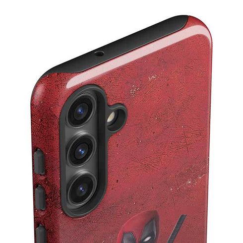 Marvel Deadpool Legacy Deadpool Red Poster Galaxy S24 Impact Case